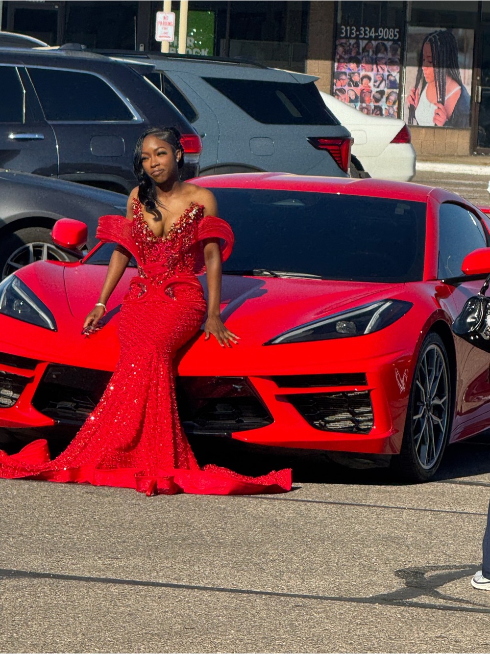 Red Prom Dress - Picture 7 of 7